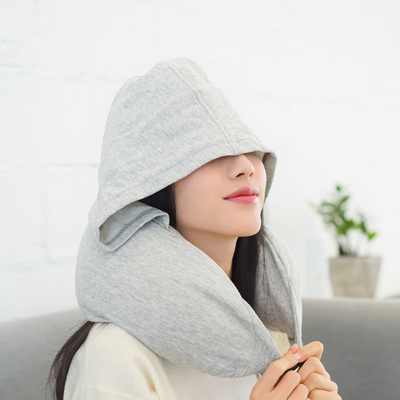 网易严选 日式多功能连帽U型枕 旅行枕 午睡枕 天猫优惠券折后￥59包邮（￥89-30）2色可选