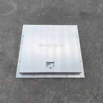 Stainless steel anti-theft lockable manhole cover exposed square maintenance detection weak current communication cover household rainproof customization