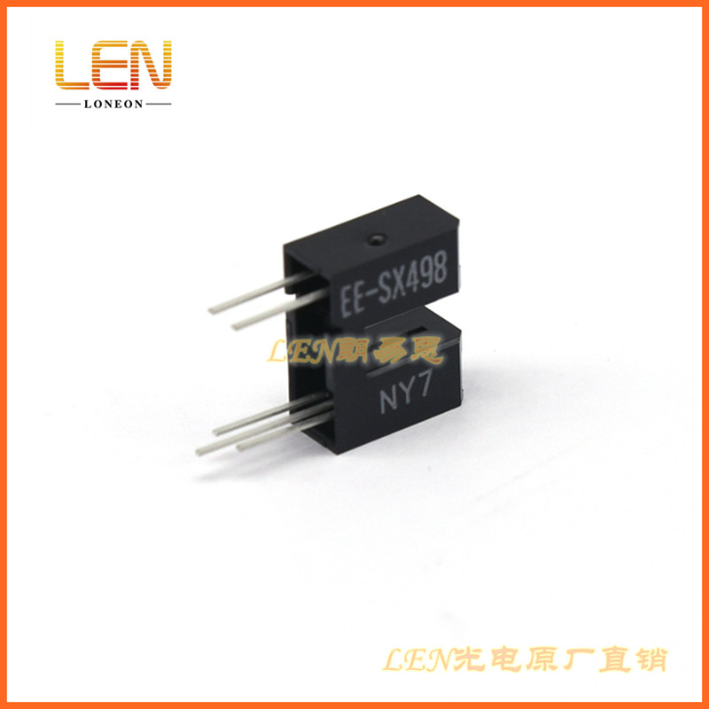 EE-SX498透射式光电开关 光断续器槽型光电传感器感应距离3mm原装