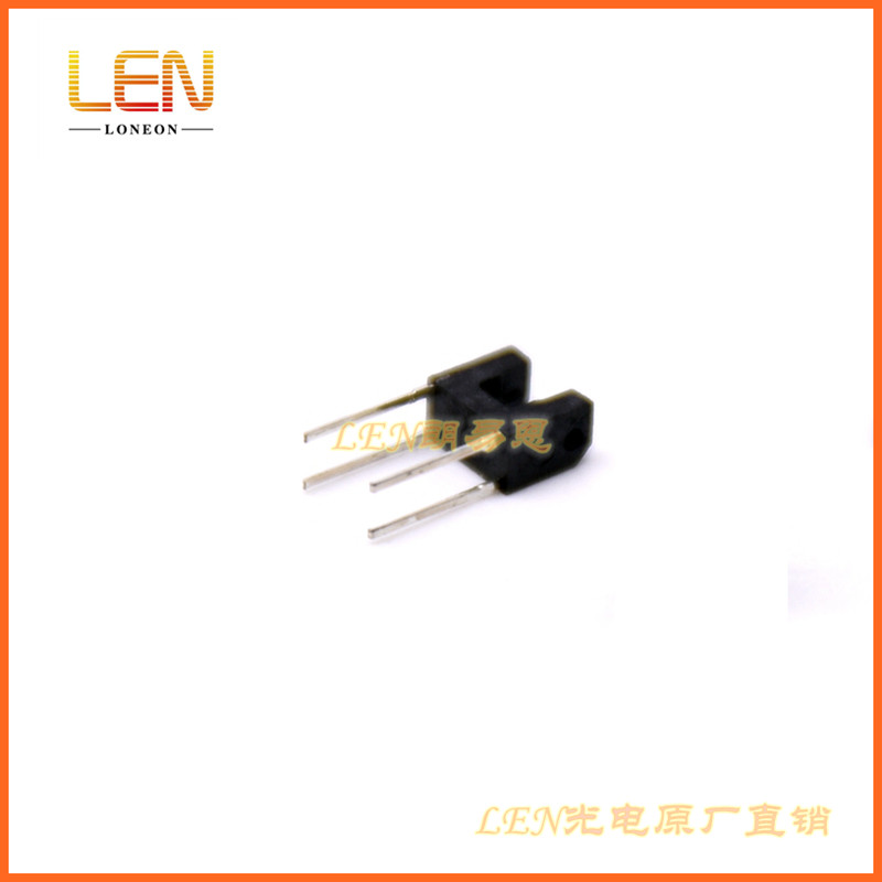 RPI-224透射式对射式光电开关 槽型传感器槽宽2.3mm直插DIP-4原装