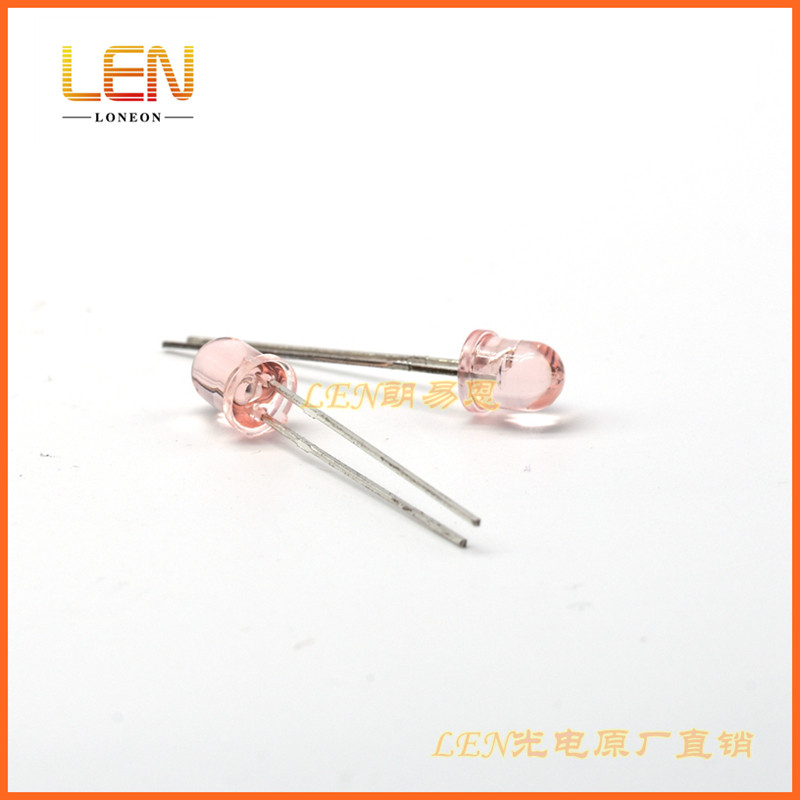 QED522红外线发射发光二极管5mm波长880nm角度&plusmn;20&deg;原装全新仙童
