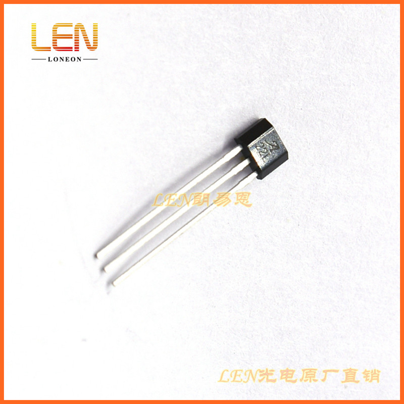 A1322LUA-T线性霍尔效应元件开关电路磁敏传感器直插TO-92丝印22L