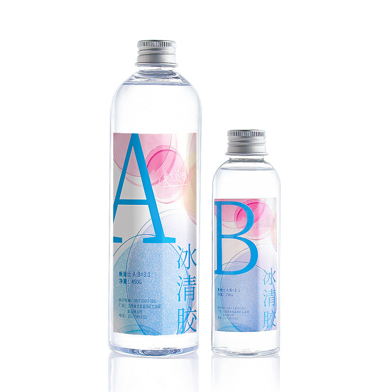滴胶水晶滴胶环氧树脂ab胶透明滴胶diy材料模具