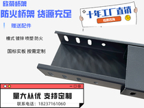 Cable tray steel galvanized metal wire trough ladder type 200*100 cable tray fireproof spray plastic 150 75 50