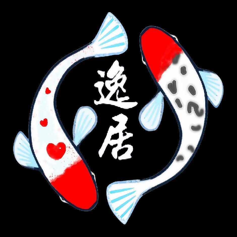 逸居水族的LOGO