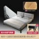 Yiluo Gỗ rắn Bắc Âu vải mềm gói giường tro 1,5 mét 1,8 mét hiện đại đơn giản nhẹ nhàng sang trọng phòng ngủ giường đôi - Giường