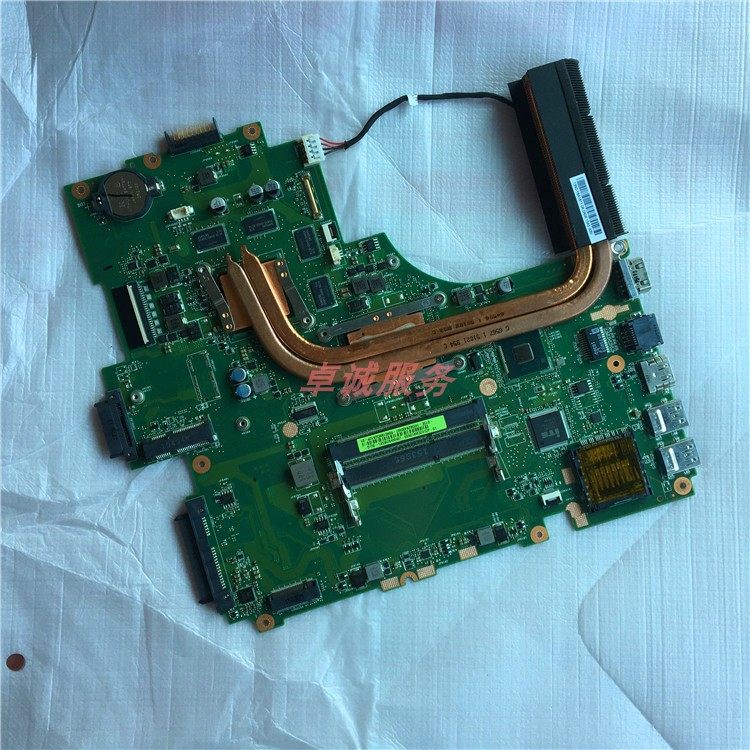 dostyle LT370 notebook on the main board of the