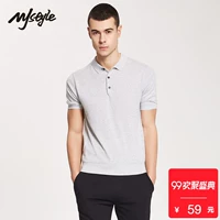 MJstyle TOPFEELING nam thời trang POLO cổ áo ngắn tay áo len nam-517720006 áo khoác nam đẹp