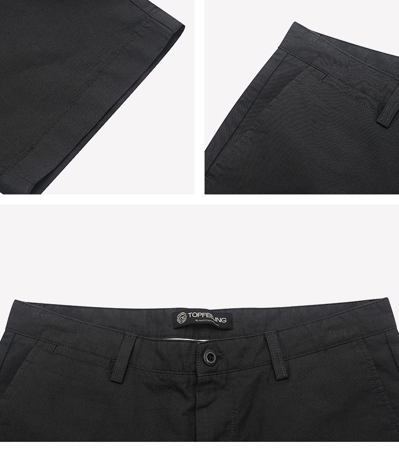 MJstyle TOPFEELING thời trang nam mùa hè mỏng kinh doanh quần short nam -617540051 quan jean nam