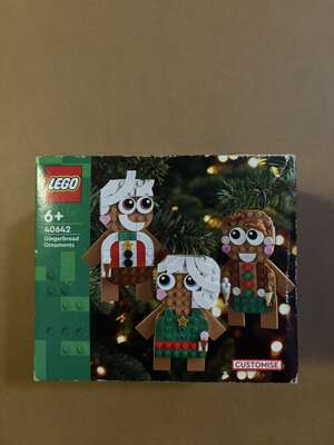 LEGO Christmas Set Series 40642 Cute gingerbread Man Children's building toy gift