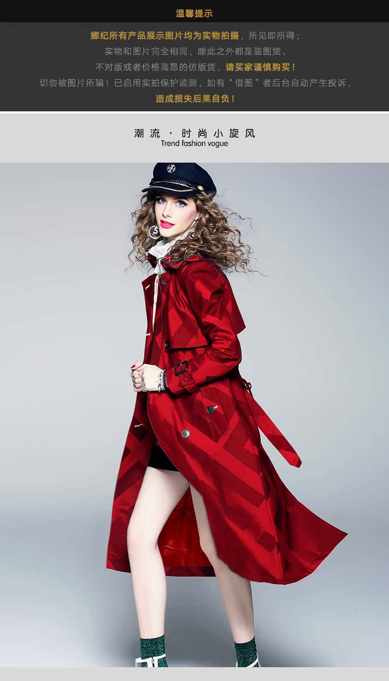 Trench pour femme en Coton - Ref 3228233 Image 7