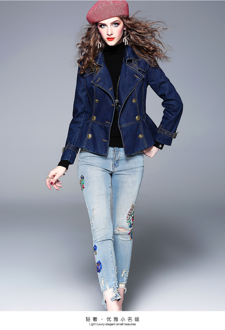 Trench pour femme en Coton - Ref 3226613 Image 14