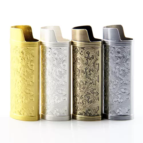 Одноразовая зажигалка, металлический вкладыш, Франция, J6