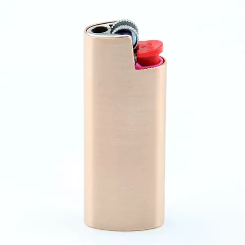 Матовая металлическая одноразовая зажигалка, вкладыш, Франция, J5