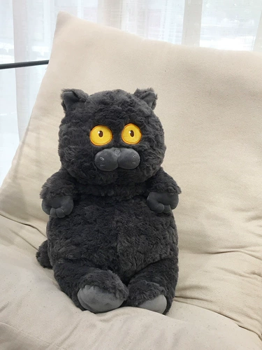 Милая плюшевая кукла, реалистичная игрушка для сна, кот, подарок на день рождения