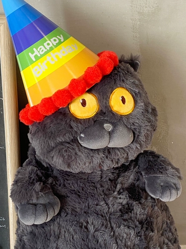 Милая плюшевая кукла, реалистичная игрушка для сна, кот, подарок на день рождения