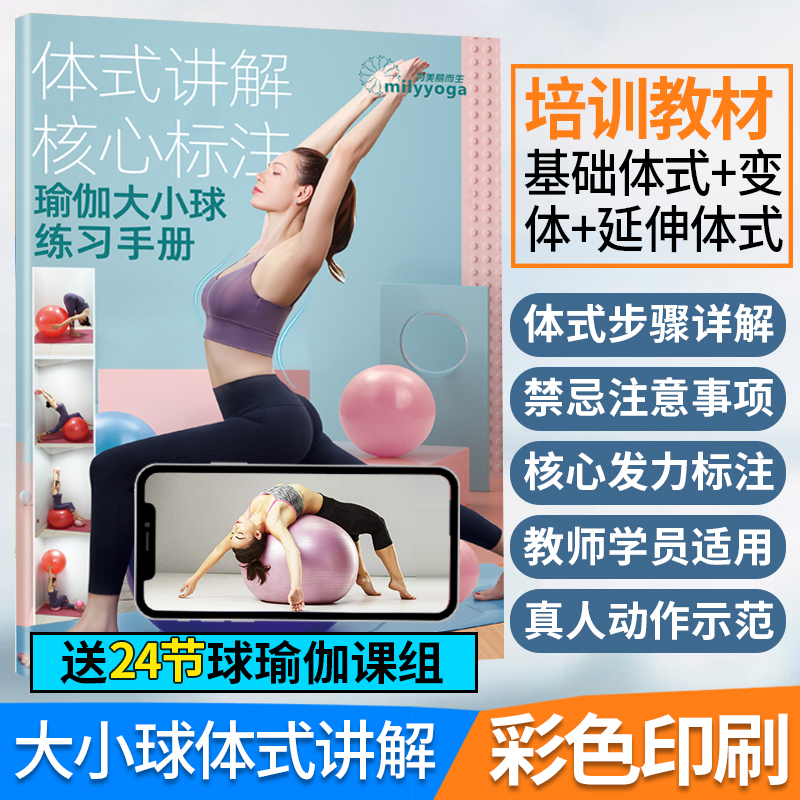 Yoga Ball Manual Yoga Size Sphere Style Explanation Core Power Point Annotation Class Reference Ball Yoga Materials