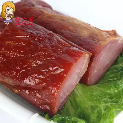 Hunan Liuyang specialty pig smoked bacon pickled meat thin strips thin strips of bacon thin strips of meat 500g