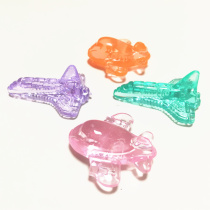 Acrylic plastic small plane toys Children crystal gems Childrens house model props Childrens small gifts