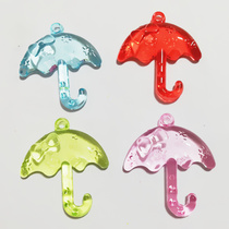 Umbrella Crystal pendant Acrylic plastic gemstone Childrens house decoration toy Kindergarten reward small gift