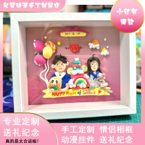 Stone Plastic Clay Ultra Light Clay Custom Hand Man Puppet Custom Remembrance Delivery Courtesy Cartoon Little Red Book Co-Style Small Red Book Co-Style