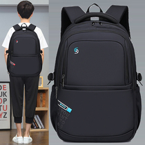 New large-capacity boys backpacks high school junior high school students schoolbags primary school students fourth fifth and sixth grade boys backpack
