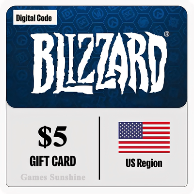 BATTLE.NET CARD USA US$5 Blizzard shop Blizzard Battle.net Gift Card Points