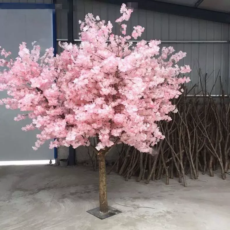 Mô phỏng mã hóa hoa anh đào mô phỏng cây hoa đào 影楼 cây anh đào giả trang trí cổng vòm - Hoa nhân tạo / Cây / Trái cây tuong cay gia