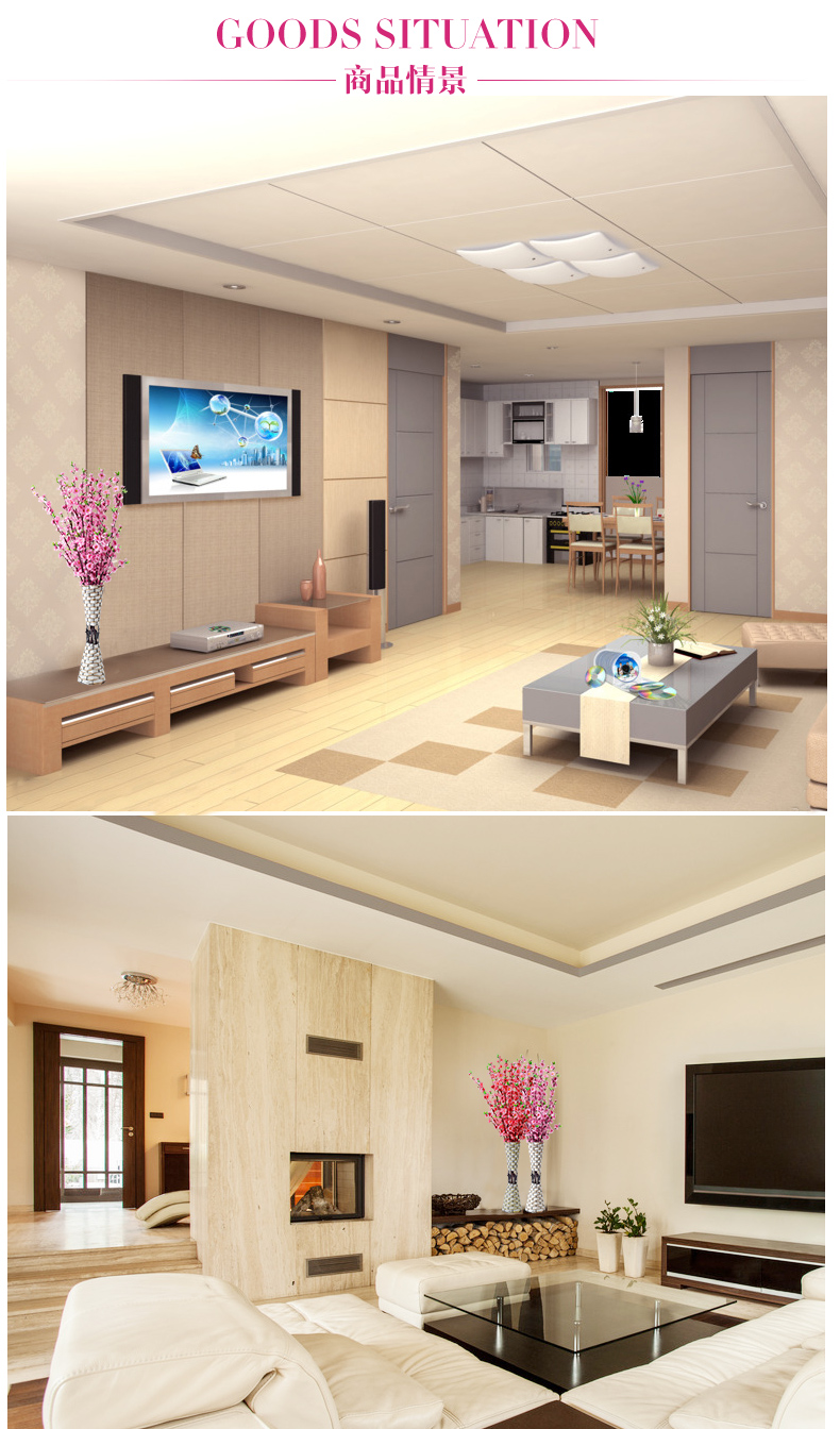 Mô phỏng hoa đào hoa anh đào hoa mận sàn hoa dài cành 假 hoa giả phòng khách hoa trang trí hoa nhựa đơn - Hoa nhân tạo / Cây / Trái cây cây giả
