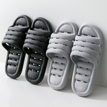 Slippers Mens Summer Indoor Home Bathroom Bath Anti-Slip Deodorant Plastic Soft Bottom Leaks Shower Cool Drag Man