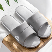 Slippers Mens Summer Indoor Bathroom Bath anti-slip anti-odor lovers Home Four Seasons Soft bottom Japanese style sandals outwear