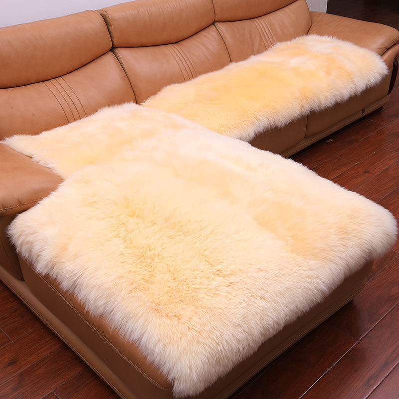 one cushion leather sofa