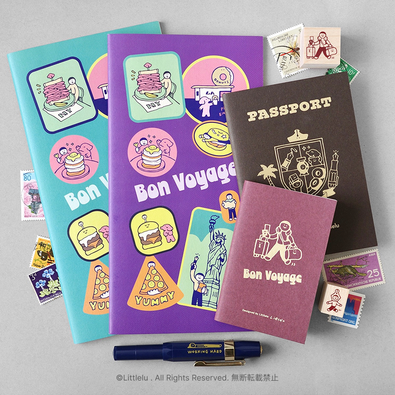 Littlelu Bon Voyage Tn/Passport/Card Holder