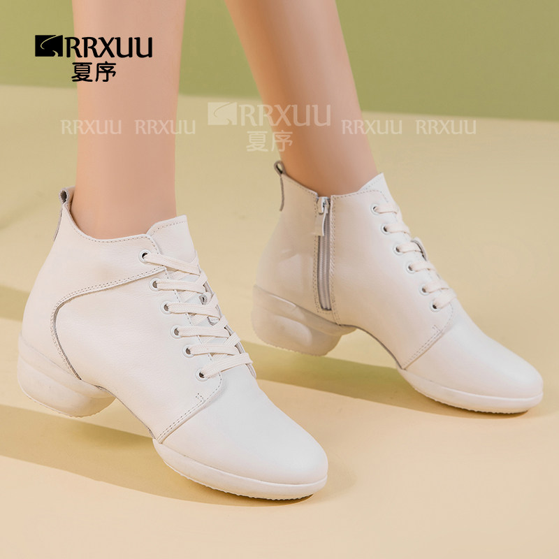Summer Order 2023 New Dancing Shoes Genuine Leather Breathable Square Dance Shoes All Season Adults Soft-bottom Modern Sailors Dancing Shoes-Taobao