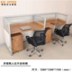 Trùng Khánh văn phòng nội thất nhân viên bàn bàn ghế kết hợp đơn giản hiện đại màn hình trạm làm việc boong trạm làm việc - Nội thất văn phòng