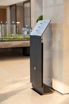 Vertical contract notice board real estate five certificate sign sales exhibition hall billboard recipe rack recipe rack