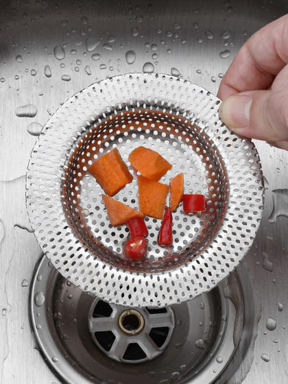 厨房水槽过滤网洗菜盆过滤器浴室地漏毛发过滤网拖把池下水过滤器