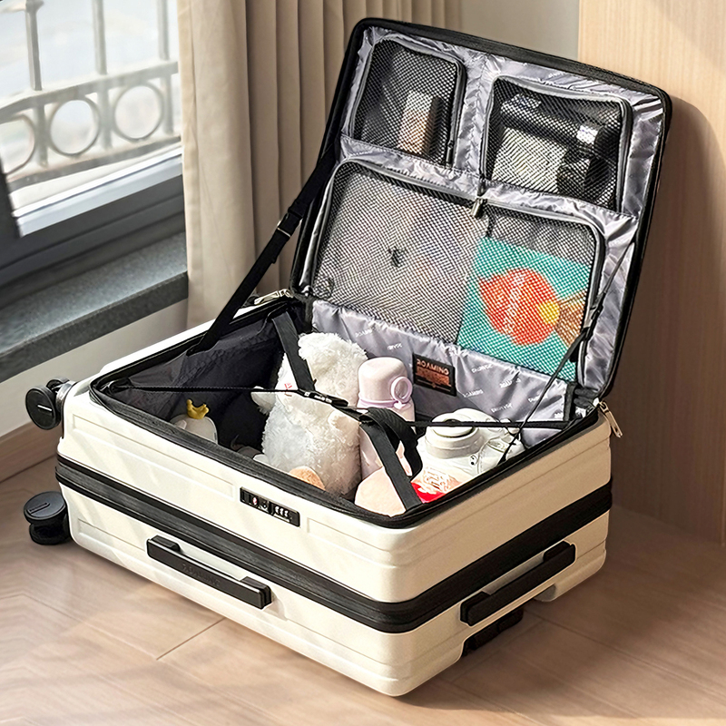 Roaming New Side-Opening Suitcase Expandable Trolley Case Zipper 20-Inch 24-Inch Travel Suitcase Carry-On Luggage for Women and Men Roaming New Side-Opening Suitcase Expandable Trolley Case Zipper 20-Inch 24-Inch Travel Suitcase Carry-On Luggage for Women and Men