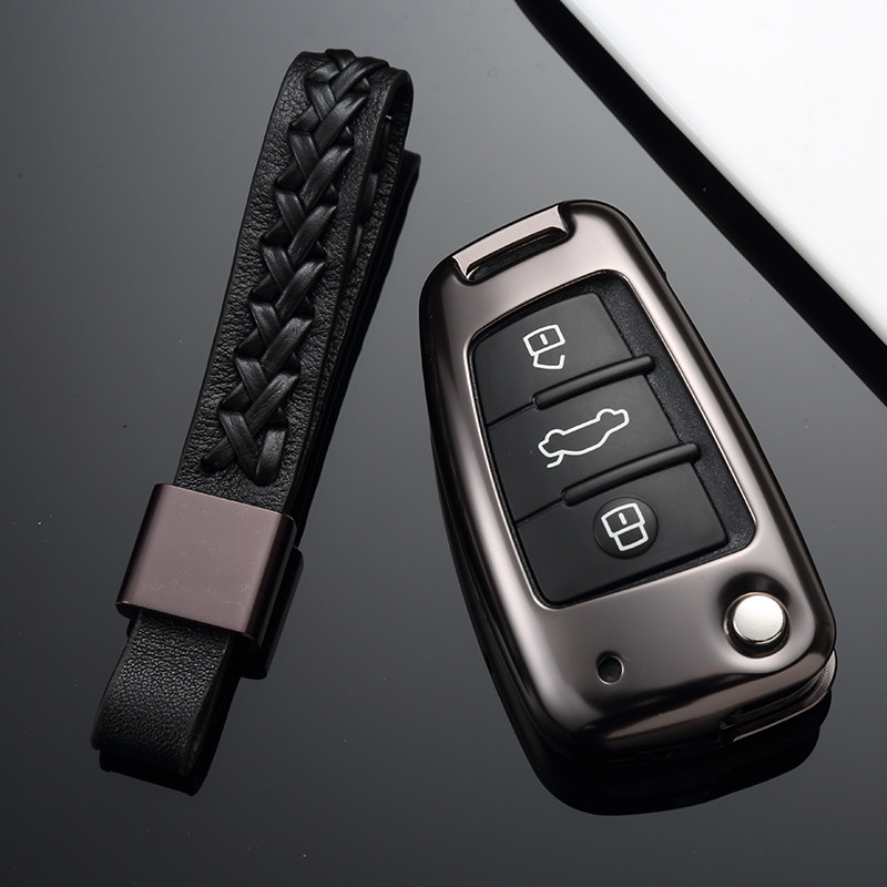 Fits 08 Audi A6L Keychain 09 A6L Keychain 10-11 A6L Metal Keychain