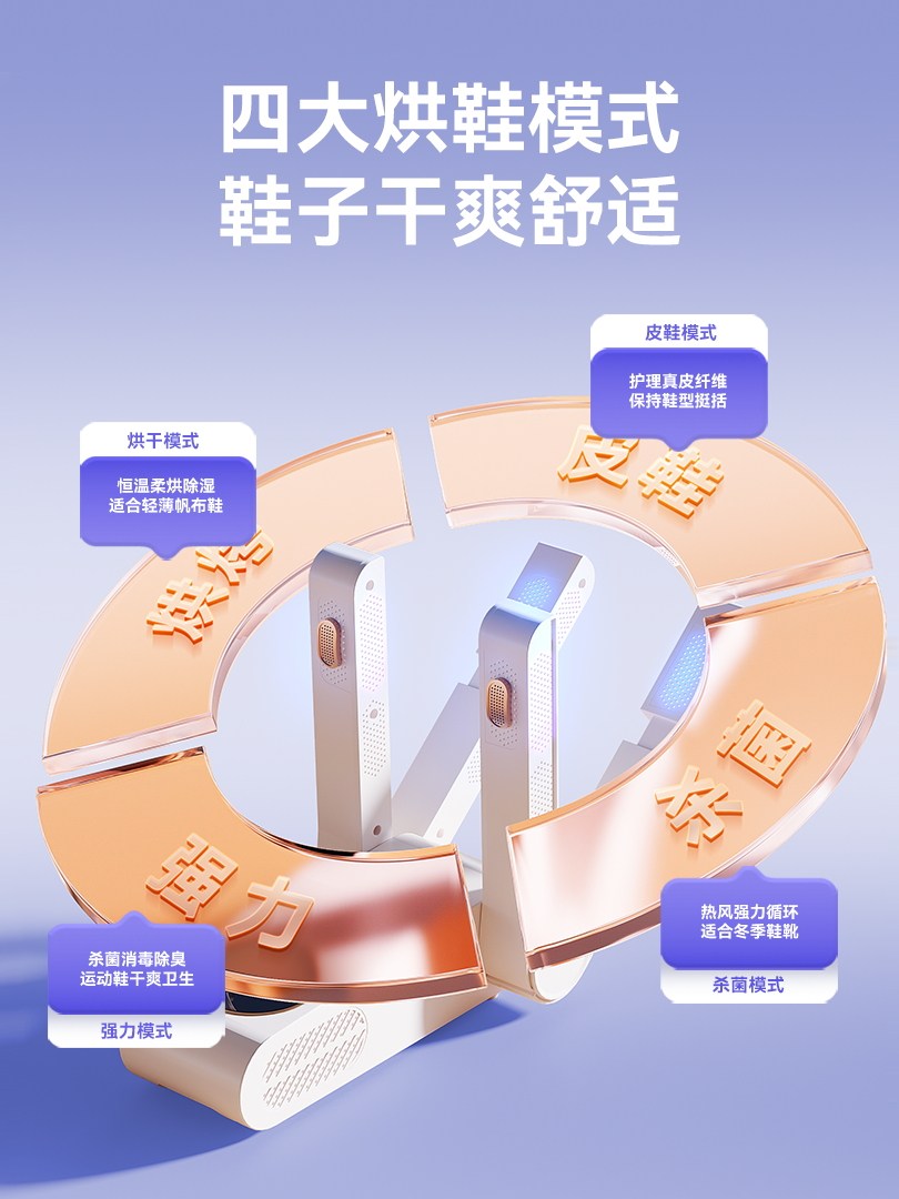 Oes Shoe Dryer, Shoe Drying Machine, Shoe Dryer, Disinfection, Sterilization, Deodorization, Wet and Dry Dual-Use, Fully Automatic Household Shoe Dryer