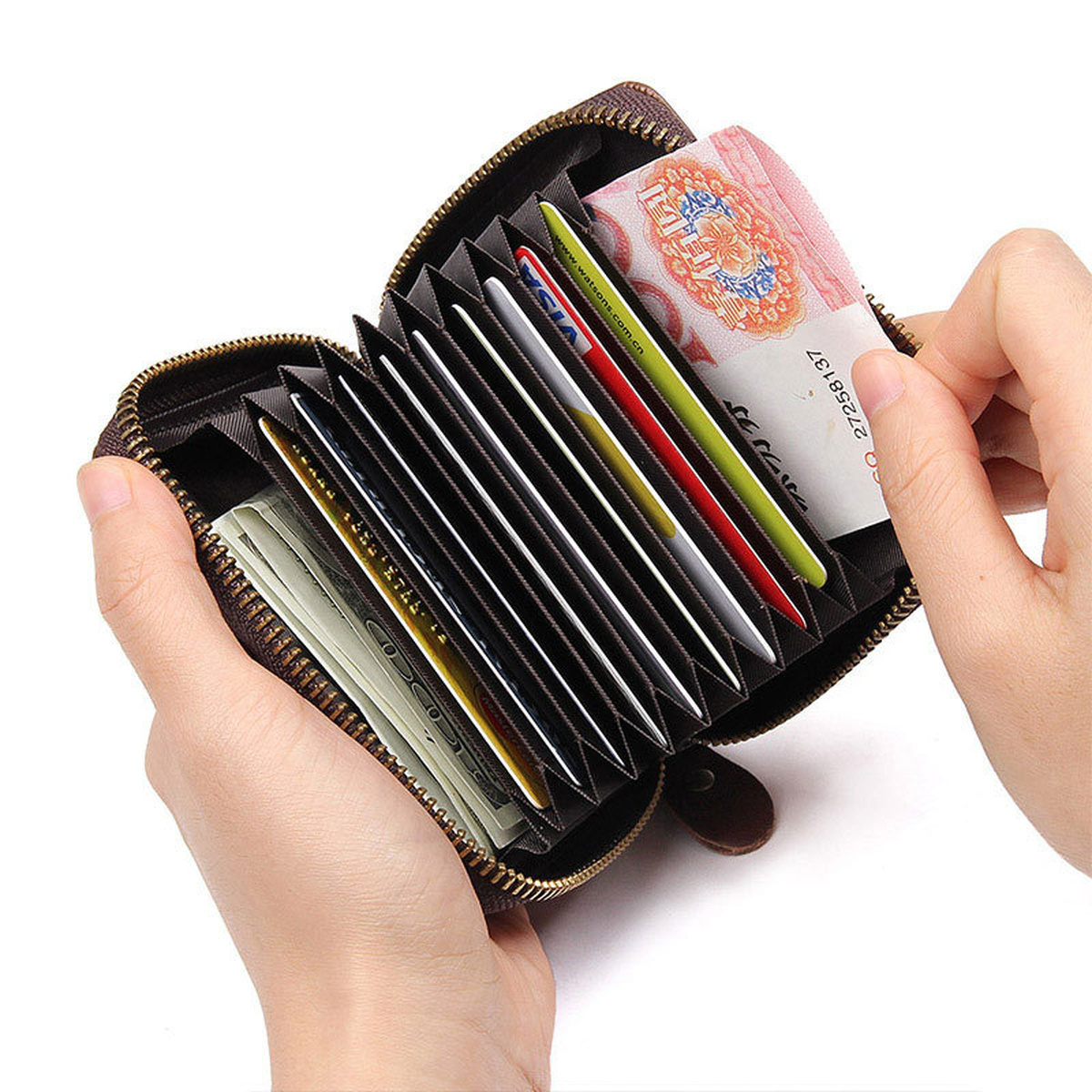 S RFID маленький бумажник мужской и женский держатель карт монетницы