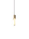 Medieval style 2026 new bar counter restaurant entrance small chandelier bedroom bedside lamp yellow travertine home study lamps