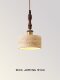 Nordic Modern Mid-Century Style Small Pendant Light for Master Bedroom, Staircase, Elegant Dining Room, Living Room Background Wall, Wabi-Sabi Style