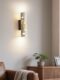 Nordic Cream Style Bedroom Bedside Wall Lamp, High-End French Mid-Century Style Entrance Corridor Staircase Aisle Living Room Wall Lamp