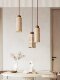 Wabi-Sabi Style Restaurant Chandelier, Creative and Unique Bar Counter, Guesthouse Bedroom Bedside Small Chandelier, Mid-Century Style Staircase Lighting Fixtures