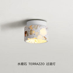 Entrance Hallway Ceiling Lamp, Antique Style Art Corridor Lamp, New Cream Style Balcony Bedroom Cloakroom Creative Lamp