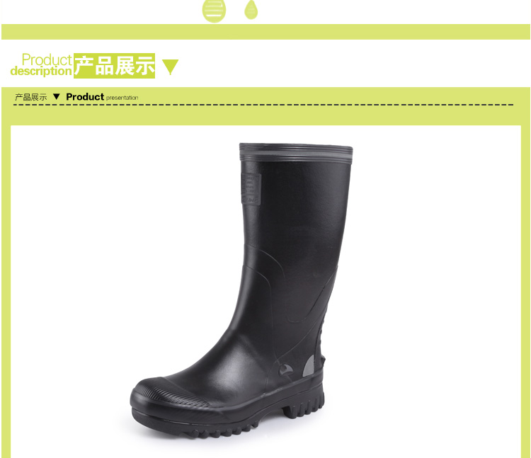 Chaussures - bottes caoutchouc homme - Ref 972534 Image 15