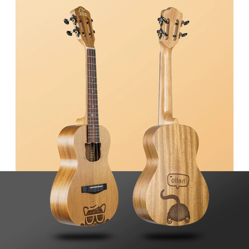 Укулеле с партитурой, гитара для начинающих, музыкальные инструменты, 23 дюймов