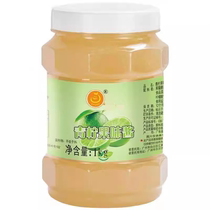 Commercial lime sauce Huilai lime juice 1kg*15 bottles of concentrated fruity sauce milk tea chain raw materials for green lemon tea