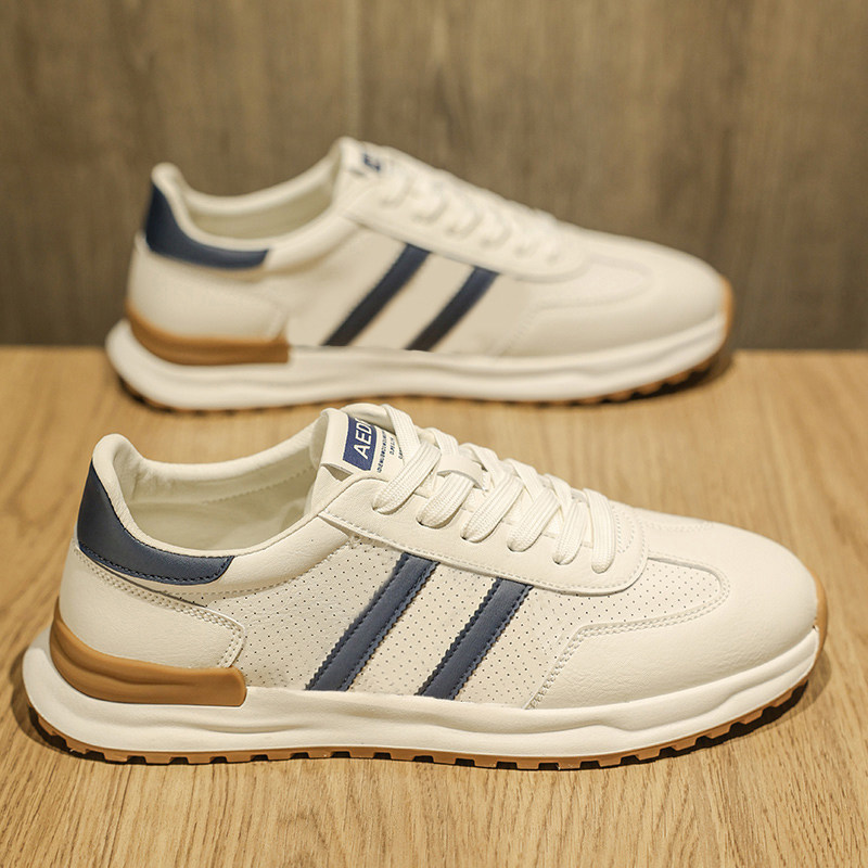 Men's Shoes for Autumn and Winter 2026, New Trendy Brand Versatile Sports Casual White Shoes, Internet Celebrity Hot Style, Forrest Gump Trendy Shoes